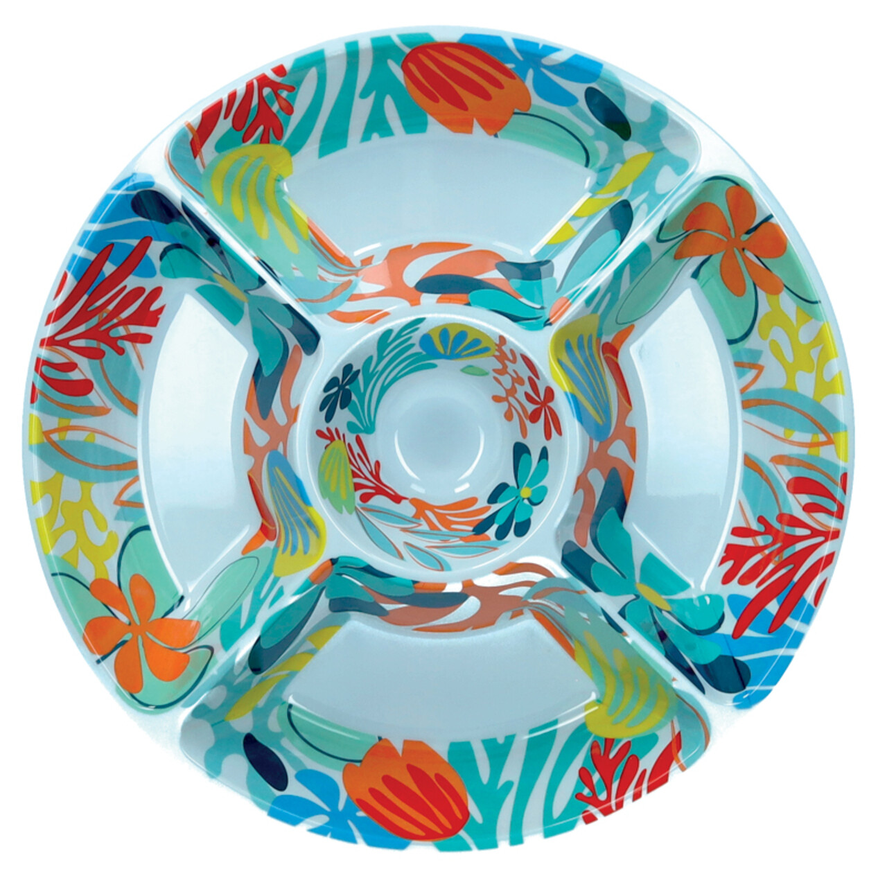 Platou aperitive, Tahiti Starter, Brandani, 38 cm, melamina - imagine 4